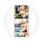 Coque pour Xiaomi Redmi Note 10 5G BTS You Never Walk Alone Affiche Chanson Not Today