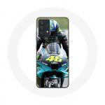 Coque pour Samsung Galaxy A13 4G / A13 4G Lite Valentino Rossi Pilote de course moto 46