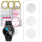 3x apgo Hydrogel Screen Protector for Maxcom Fit FW37 Argon, Hydrogel Film, with positioning layer easy installation