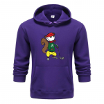 Uue disainiga tr&uuml;kir&otilde;ivad Meeste kapuuts Hip Hop dressipluusid Suurem&otilde;&otilde;tmelised pulloveriga kapuuts Paarid Pulloverid kevad, s&uuml;gis, talv S