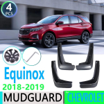 for Chevrolet Holden Equinox 2018 3th Gen Car Fender Mudguard Mud Flaps Guard Splash Flap Car Accessories blue