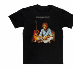 Haruldane Gordon Lightfoot Sundown Legend must unisex T-s&auml;rk S