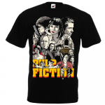 Pulp Fiction must Quentin Tarantino '94 John Travolta Samuel Jackson Unisex T-s&auml;rk S