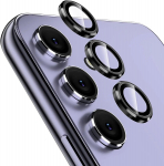 Karastatud klaasist kaamera objektiivi kaitsekate Samsung Galaxy A55 A25 A35 A15 A14 A24 A34 A54 S24 Ultra telefonitarvikutele Samsung A15 must