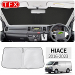 Toyota HiAce 200 2016-2023 jaoks Auto stiilimine Nano-isolatsiooniga tuuleklaasi p&auml;ikesevari Esiklaasi p&auml;ikesevari Visiir Siseaksessuaarid 200 Narrow body