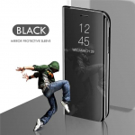 funda A25 5g &uuml;mbris nutika peegli magnetilised klapikaaned Samsung Galaxy A35 A25 A15 5G A05 A05S A156B raamatualuse coque jaoks for Galaxy A35 5G must