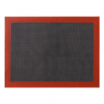 Majapidamises kasutatav silikoonmatt k&uuml;psetusplaat K&uuml;psetusv&otilde;rkmatt Hingav mittenakkuva k&uuml;psetusmatt K&uuml;psisematt K&otilde;rge temperatuuriga ahi 30X40cm must