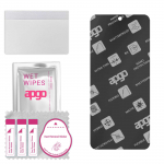 apgo MATTE Hybrid protective glass compatible with Xiaomi Redmi Note 9 Pro, flexible nano glass, great replacement for tempered glass, scratch-resista