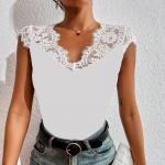 Naiste vabaaja seksikas &otilde;huke t&auml;ispits V-kaelusega naiste seksikas pitsist erootiline naistepesu M