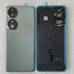 Uus For Honor 90 karastatud klaasist tagumine akukate For Honor 90 5G tagakaas uks korpus + v&auml;lklambi kate + kaamera l&auml;&auml;ts roheline