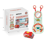 Aktiivsusm&auml;ng Laste rool autole, Peegel Iste Auto M&auml;nguasi Rool M&auml;nguasi Beebidele Savi Kr&otilde;bisev Beebi M&auml;ng Matt Meelelahutus Autos&otilde;it 64*20cm roheline/punane