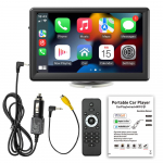 Universaalne 7-tollise multimeediapleier Traadita CarPlay Android Auto Autoraadio intelligentsed s&uuml;steemid GPS Autoekraani jaoks