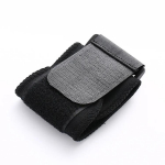 Sportlik k&auml;epael Reguleeritav sportlik randmetoot vigastuste m&auml;hkimise sideme tugi j&otilde;usaalirihma kompressioon randmekaitse fitness-kaitse must