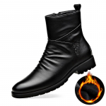 Chelsea saapad Nahast talvejalatsid Inglismaa t&otilde;mblukuga mood tossud libisemisvastased soojad Martin vasikanahast kingad 44 soe must v&auml;rv