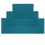 Libisemiskindel silikoonmatt Easy Clean kuivatusmatt drenaažimatt Kuumakindel alusp&otilde;letusvastane potimatt K&ouml;&ouml;gitarvikud 40X14.5CM