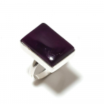 Natural Purple Labradorite Gemstone 925 Sterling Silver Gift Ring Size 6 y8u14