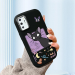 &Uuml;hev&auml;rviline h&otilde;bedase servaga objektiiv, rasvane korpus, pehme TPU vedel silikoonist kate P&otilde;rutuskindel telefoni&uuml;mbris Xiaomi Redmi Samsungile Redmi Note 12 Pro 5G must