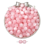600G Vaikuimitatsioon Kassisilma Helmed Ripatsid Amuletid Ehtetarvikutele DIY Kaelakee K&auml;ev&otilde;ru Tarvikud 10mm 1000pcs roosa