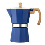 Moka Pot espressomasin, mida on lihtne puhastada pliidiplaadiga kohviperkolaator, alumiiniumist Itaalia disainiga Kuuba kohvimasin rikkaliku maitse saavutamiseks 150ML must
