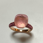 11,6x7mm Suure Kivi Looduslik Kristall Kommi S&otilde;rmus Lilla Tsirkooniga Kristall S&otilde;rmus Naistele Ehted Kingitus S&uuml;nnip&auml;ev Pomellato 7