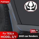 Futhope 4PCS eesmised tagumised porilapid porilappide mudeli asenduspritsmekaitse porilaud Tesla Model 3 mudeli Y Protect jaoks Model 3