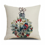 J&otilde;ulupadja katted 18 x 18 tolli 2 komplekti - Xmas-seeria padjap&uuml;&uuml;r Padi Kohandatud lukuga ruudukujuline padjap&uuml;&uuml;r 18x18 Inch-2pcs