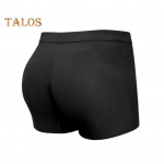 Fake Ass Aluspesu 3D Disain J&auml;ljeta efekti Keskmise k&otilde;rgusega &uuml;hev&auml;rviline Bokser Aluspesu U-kumer Ergonoomilise Disaini Bokserid Alusp&uuml;ksid M sinine