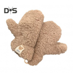 1 paar talviseid rattakindaid kaelarippuva rihmaga, paksendatud pl&uuml;&uuml;skaru sisekujundusega tuulekindel kootud libisemisvastane k&uuml;lma ilmaga s&otilde;itmine golfim&auml;ngu valge