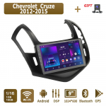 Android Carplay autoraadio Chevrolet Cruze 2012-2015 multimeediumipleieri peakomplekti stereo-GPS-i navigatsioonis&uuml;steemi jaoks BT WIFI 2+32GB 1+16GB