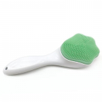 Silikoonpoore kooriv armas naiste n&auml;o nahahooldus naistele meigieemaldus Mustpeade s&uuml;gavpuhastav pintsel n&auml;okoorija roosa