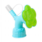 Pudelikorgi vihmuti, topeltpeaga pudeli kastmistila, kastekannu vihmutipea siseruumide seemikute jaoks, aiat&ouml;&ouml;riist One Size sinine