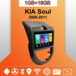 Android Carplay Autoraadio KIA Soul 2008-2011 jaoks Multimeediapleier Peaseade Stereo GPS-navigatsioon BT WIFI 2+32GB 1+16GB