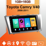 Android Carplay Autoraadio Toyota Camry V40 2006-2011 jaoks Multimeediapleier Peak Unit Stereo GPS-navigatsioon BT WIFI 2+32GB 1+16GB