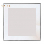 10/12-tolline seinale kinnitatav pildiraam l&auml;bipaistev pleksiklaasist alumiiniumsulamist fotohoidik Kodukontori rippuv lauaarvuti dekoratiivne metallist pildiraam S