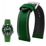 Klassikaline 20mm 21mm 22mm L&otilde;uend Nailon Seiko kelladele Kummist Rihm Veekindel Kellarihm Meestele Tissot Citizen Mido Kellatarvikud 20mm