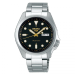 Seiko 5 Sports Mehaaniline 41 tundi P&auml;ev & Kuup&auml;ev Meeste K&auml;ekell SRPE57K1 SRPE57 must