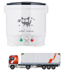 Elektriline mini-riisikeetja, kaasaskantav multikeetja auto riisikeetja 24V-1pcs