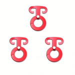 3 tk Alumiiniumist trossi riidepuu Multifunktsionaalne v&auml;limatkatelk t&ouml;&ouml;riista k&ouml;iega pandla reisikomplekt elluj&auml;&auml;mispank 3pcs