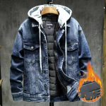 Meeste voodriga paksendatud tuulekindel soe teksajakk voodriga eemaldatav pluss suuruses lumeteksajakk XL