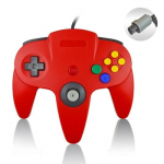Manette de jeu filaire Nintendo N64 rouge - WEWOO