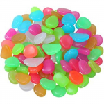 Galets Color&eacute;s Noctilucent Stones Exterieur Artificels Galets Fluorescent Decoration Galet Lumineux Pierres Luminescentes Pierres