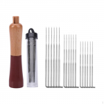 Felting Needle Set Supplies Comfortable to Grip Time Saving Stitching Punch Wool tumesinine v&auml;rv