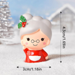 Armsad naljakad j&otilde;uluvana lumememme nukud auto mikromaastiku kaunistused m&auml;nguasi j&otilde;ulupeo kaunistus kodu t&ouml;&ouml;lauale vaik k&auml;sit&ouml;&ouml; kingitused