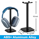 Lauaarvuti m&auml;nguri peakomplekti riidepuu klamber RGB k&otilde;rvaklappide hoidik alus 2 USB laadimisportiga K&otilde;rvaklappide hoidik PUBG arvutim&auml;ngurile