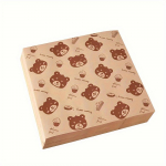 100 tk rasvakindlad vahapaberilehed v&otilde;ileibade, burgerite ja magustoitude jaoks &ndash; sobivad suurep&auml;raselt k&uuml;psetamiseks, k&ouml;&ouml;gis ja restoranis kasutamiseks 100pcs Big Bear Head Pad Paper