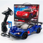 Uus kiire heli ja valgusega RC driftiauto 50 km/h kaugjuhtimispuldiga Drift Racing elektriline maastikus&otilde;iduk Lamedalt jooksev laste m&auml;nguasjad poistele kingitus SCY-16301 sinine