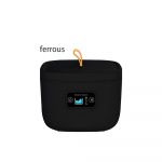 Hambaproteeside puhastusvahend elektriline hambahari Ultraheli puhastusvahend Invisible Braces V&auml;ikeste ultraheliklaaside puhastusvahend must