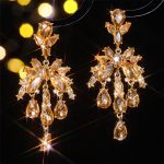 Imeilusa v&auml;rvi s&auml;delevad kristallist pikad k&otilde;rvar&otilde;ngad temperament luksuslikud l&auml;ikivad naiste k&otilde;rvar&otilde;ngad 1 paar