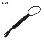 7Strands Camping Corn Knot Kvaliteetne noaga ripats nailonist ketiga t&ouml;&ouml;riist &otilde;ues elluj&auml;&auml;miseks langev Paracord k&ouml;is v&otilde;tmehoidja isetegemine must