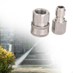 3/8 inch Quick Connect Fittings NPT Female and Male Thread, Easy to Install, Car Washing
